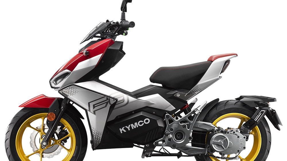 an electric scooter